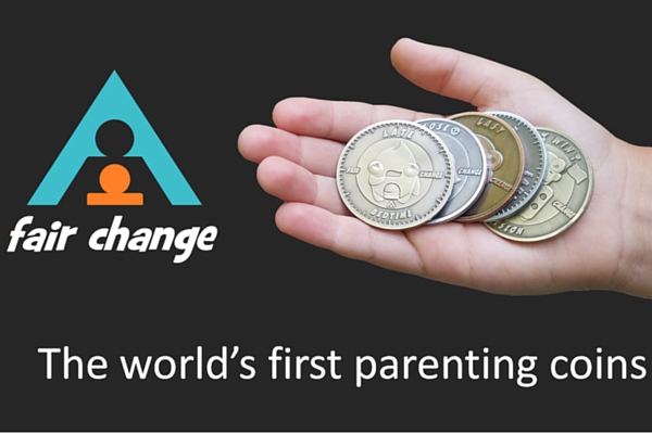Seacoast Parents Launch Fair Change, the World’s First Parenting Coins