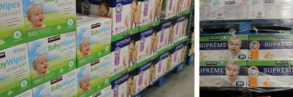 Costco Diapers and Wipes