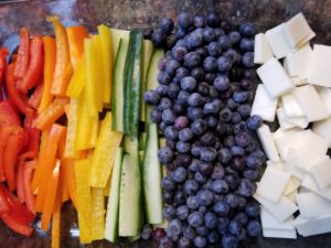 shape children's tastes -- foods of the rainbow