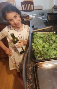 help with picky eaters - try some recipes! young girl with vegetables