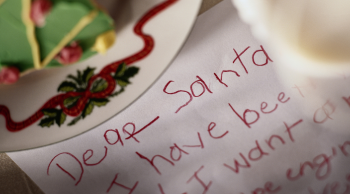 Naughty or nice a letter to santa is a christmas must do