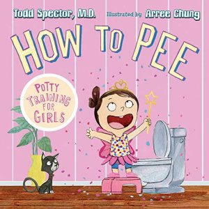 How to Pee book cover with little girl