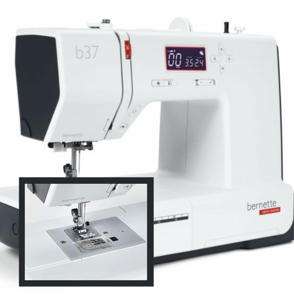 The bernette 37 is a great affordable option for sewing machines