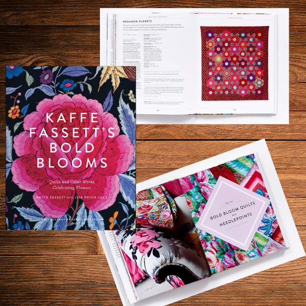 This pattern book by Kaffe celebrates all things floral gifts for crafters