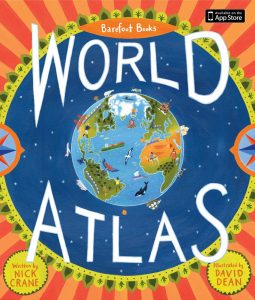World atlas global kids book.